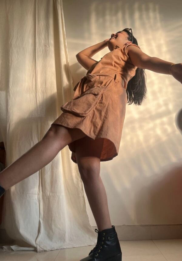 Papa Pocket Shirt Dress - Image 3