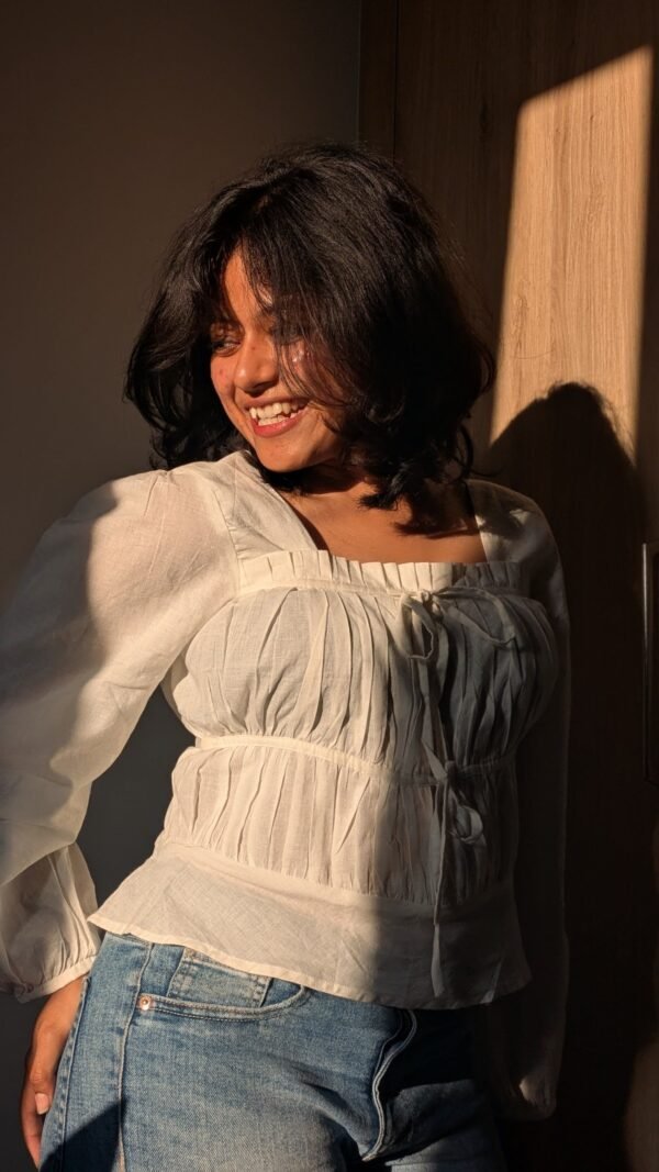 Ruffled summer bridgeton style Top - Image 2