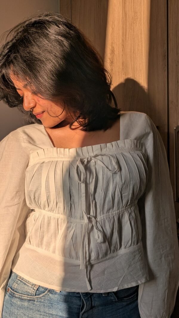 Ruffled summer bridgeton style Top - Image 4