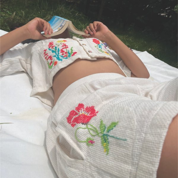 Cross Stitch Shorts